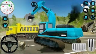 Heavy Excavator Rock Mining | New Truck JCB Game 3D screenshot 3