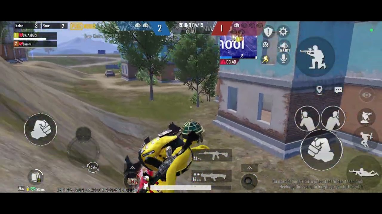 2v6 2 PRO vs 6 BOT🫵