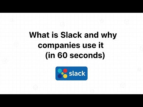 What is Slack and why companies use it (in 60 seconds)