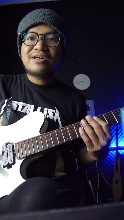 Tutorial Teknik Harmonic Tapping Di Gitar Super Gampang #shorts