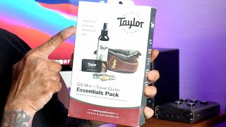 Taylor GS mini travel guitar Essentials Pack, review & unboxing