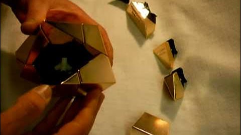 How to disassemble and reassemble my Golden Cube Puzzle