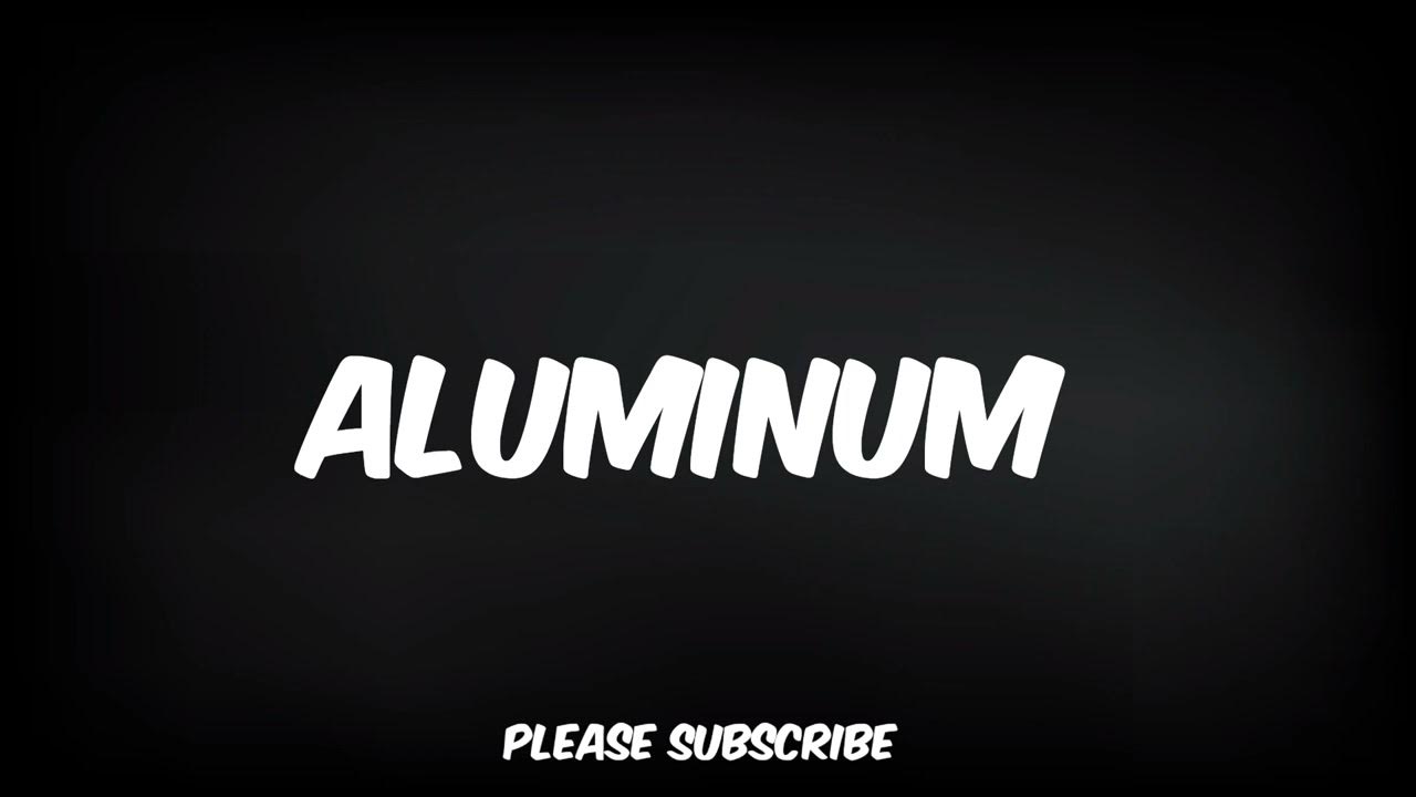 How to pronounce Aluminum english pronunciation englishpronunciation