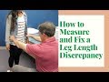 How to Measure and Fix a Leg Length Discrepancy