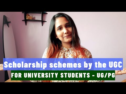 Scholarship Schemes by the UGC for Undergraduate and Postgraduate Students