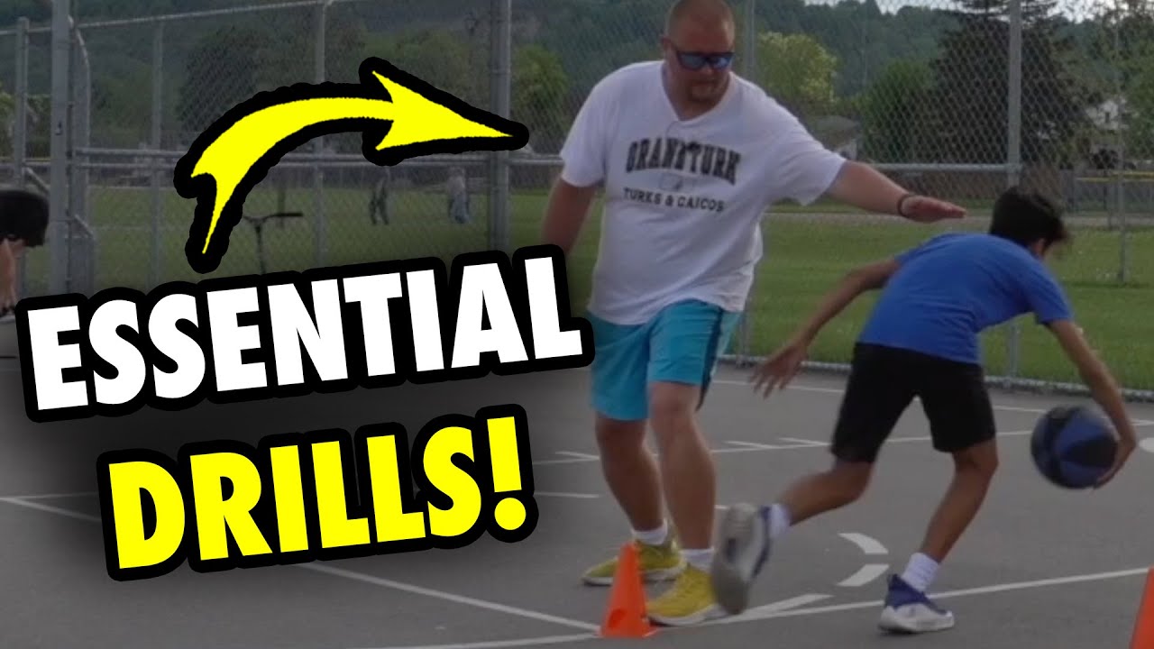 Dribble A Basketball Like a Pro | Essential Basketball Drills - YouTube