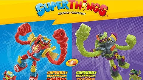 |🍬SUPERBOT SUGAR FUN V.S SUPERBOT TRASHER🗑️|⚡💥