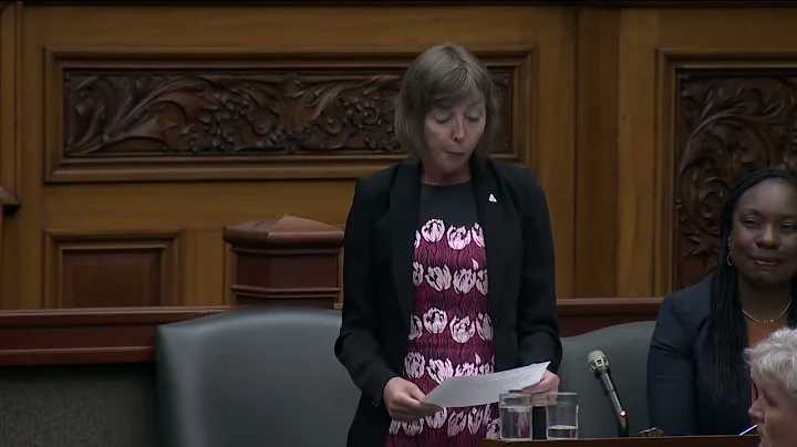 Mary-Margaret McMahon Tribute to MPP Julia Munro