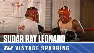 Sugar Ray Leonard Legendary Sparring Footage From 1989