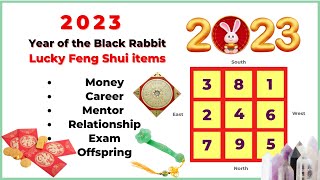 2023 Rabbit Year Feng Shui Setup and Lucky Items - All you need to know