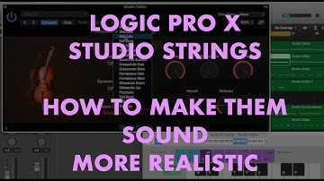 Studio Strings in Logic Pro X- How to compose realistic strings (IB DP Music)