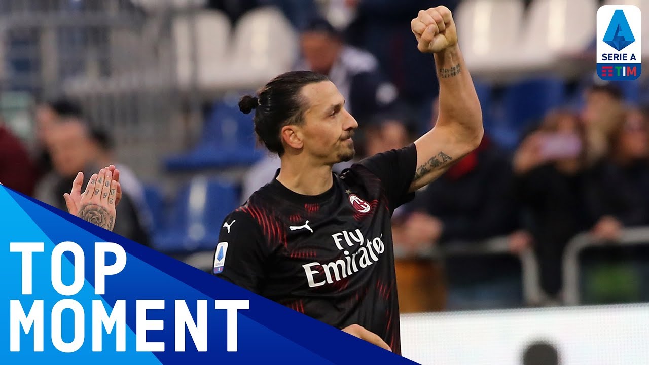 Ibrahimovic penjaring gol paling tua Serie A