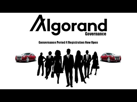Algorand Governance Period 4 Registration Now Open. Earn Governance Rewards For Your Participation