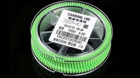 Cước carbon line siêu bền hàng cước câu cá chất lượng cao chống mài mòn