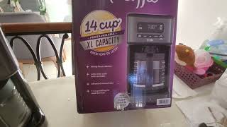 Unboxing cafetera Mr. Coffee XL 14 cups