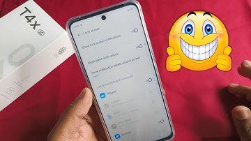 Lock Screen Notification Settings in Vivo T4x 5G | Turn Off Notification On Lock Screen