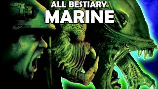 All Marine Bestiary Creature Profiles - Aliens vs Predator Extinction Lore