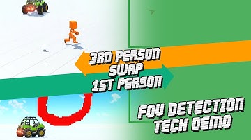 [GBG] 3rd Person swap 1st Person, FOV detection - tech demo-