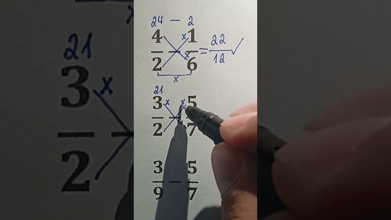 100% Working Trick to Subtract Fractions 