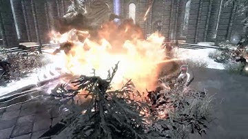 Skyrim Battles - Mages Army vs Necromancers Army 2/2 +BONUS