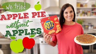 We Tried Making AppleLess Apple Pie | Mock Apple Pie Recipe Review | MyRecipes
