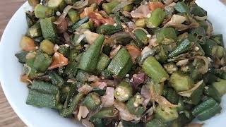 Dhaba Style Bhindi Recipe | Commercial Bhindi Recipe | Lady Finger Recipe | FATIMIOYAH KITCHEN |