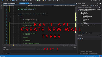 Revit API - How to Create Wall Types Programmatically - Part 2