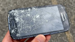 Samsung Phone Destruction