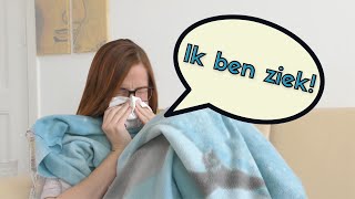 🤒😷Being SICK in Dutch // Ik ben ziek! (NT2 - A1/A2)