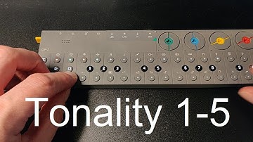 OP-Z Step Components: Tonality 1-5, the Bass track, and the Master track