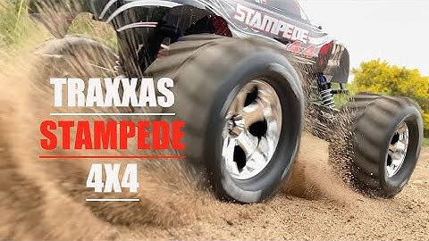 Traxxas Stampede 4x4 - First run - Sand Bash