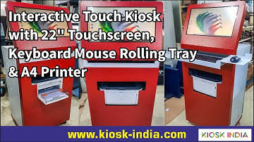 Product Demo: Interactive Touch Kiosk with A4 Printer