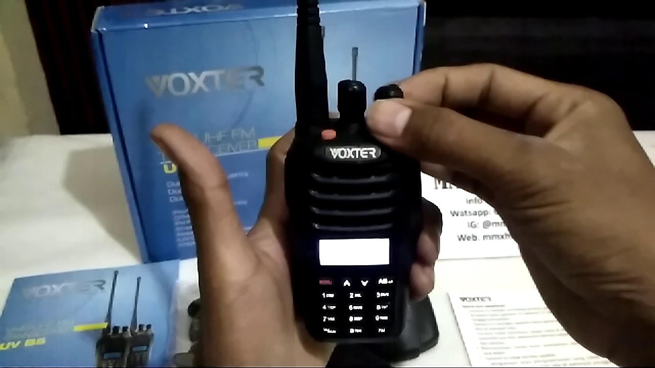 Review HT Voxter UV-B5  harga ht voxter