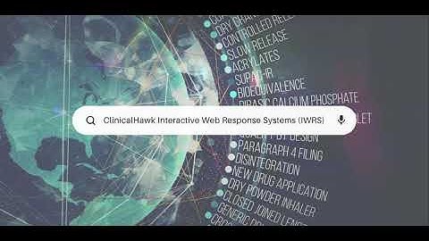 ClinicalHawk Interactive Web Response Systems (IWRS)