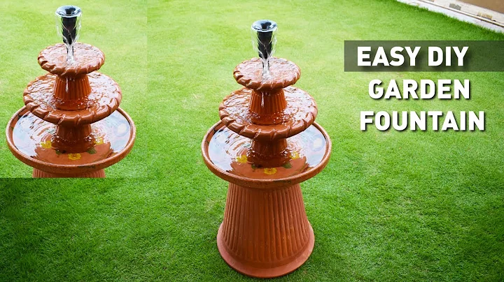 Best Ever Garden DIY Fountain Using Terracotta | Step-By-Step Guide