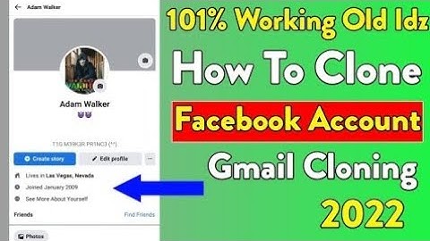 How To Clone Facebook Unlimited Account 2022 | Gmail Se Cloning Kaise Kare 2022 Trick 2022