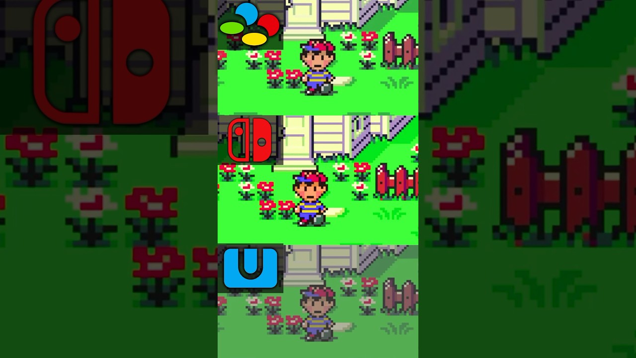 EarthBound: сравнение SNES, Switch, Wii U и 3DS