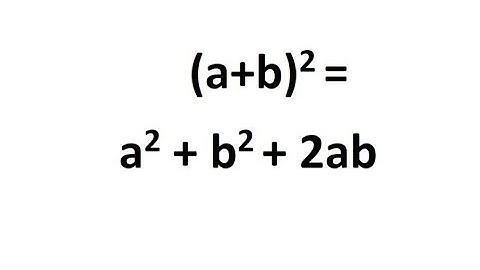 class 9 maths lab activity : (a + b)^2 = a^2 + 2ab + b^2