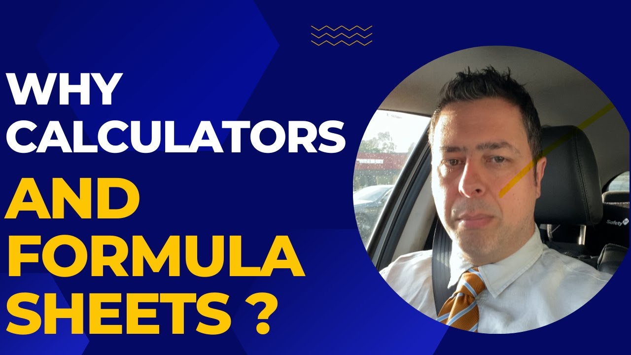 Why Students Can Use Calculators and Formula Sheets in Mathematics Exams