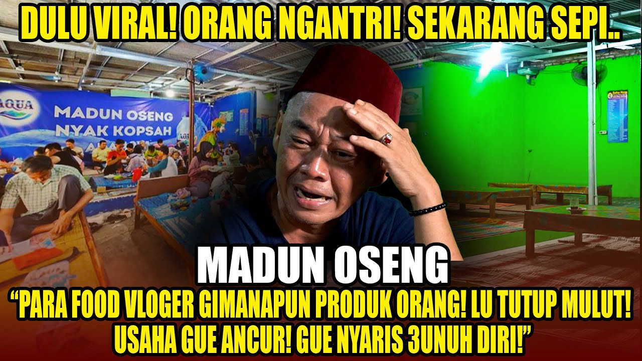INI! PESAN BANG MADUN BUAT PARA FOOD VLOGER!