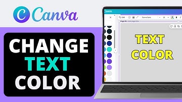 How To Change Text Color In Canva 2025 | Change Font Color In Canva - Beginner Guide