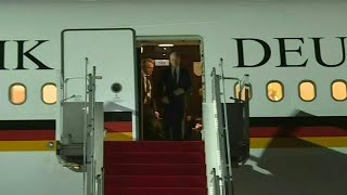 Germany's Chancellor Scholz lands in Bali for the G20 leaders' summit | AFP