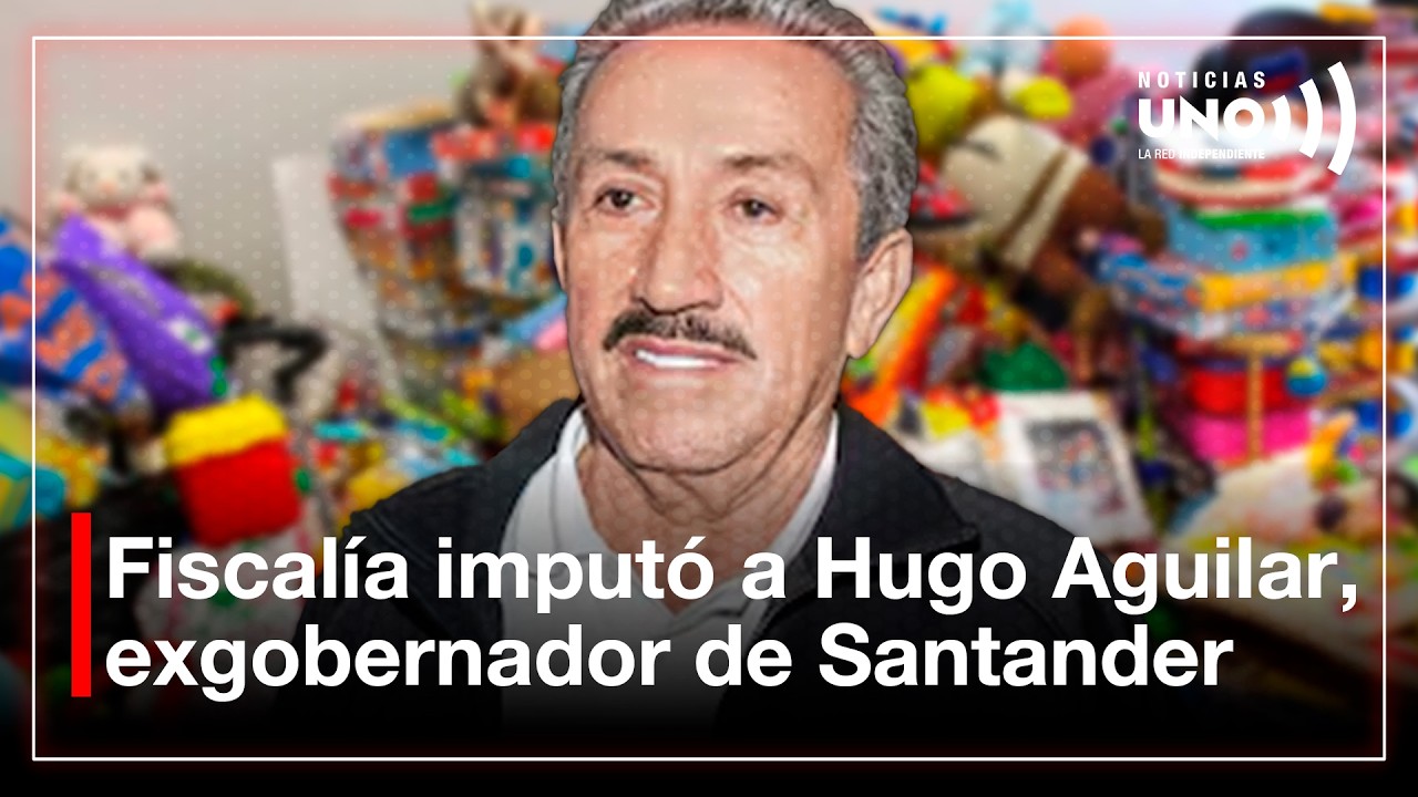Fiscalía imputó a Hugo Aguilar por la desaparición de regalos de Navidad en Santander | Noticias UNO