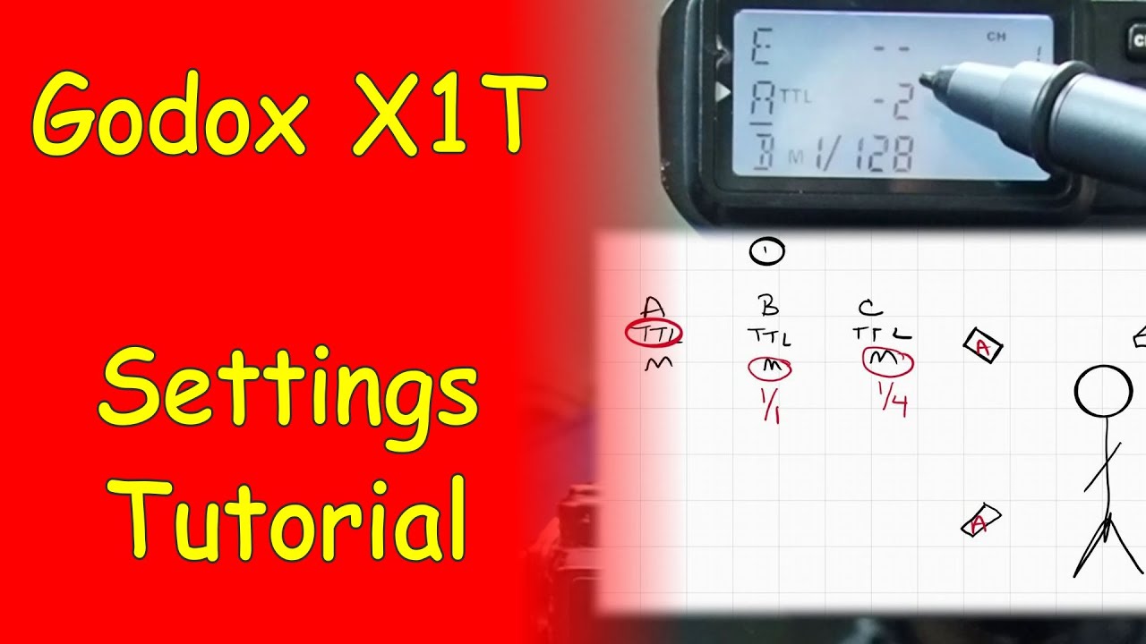 Godox X1T Settings Tutorial - feat. TT350 ep.177 - YouTube