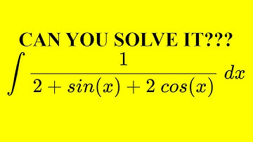 Inleiding tot Weierstrass-substitutie