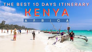 Kenya in 10 Days | Mombasa - Tsavo - Amboseli - Diani | The Best 10 Days Itinerary | Kenya 2024