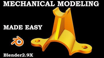 blender 2.92 mechanical modeling