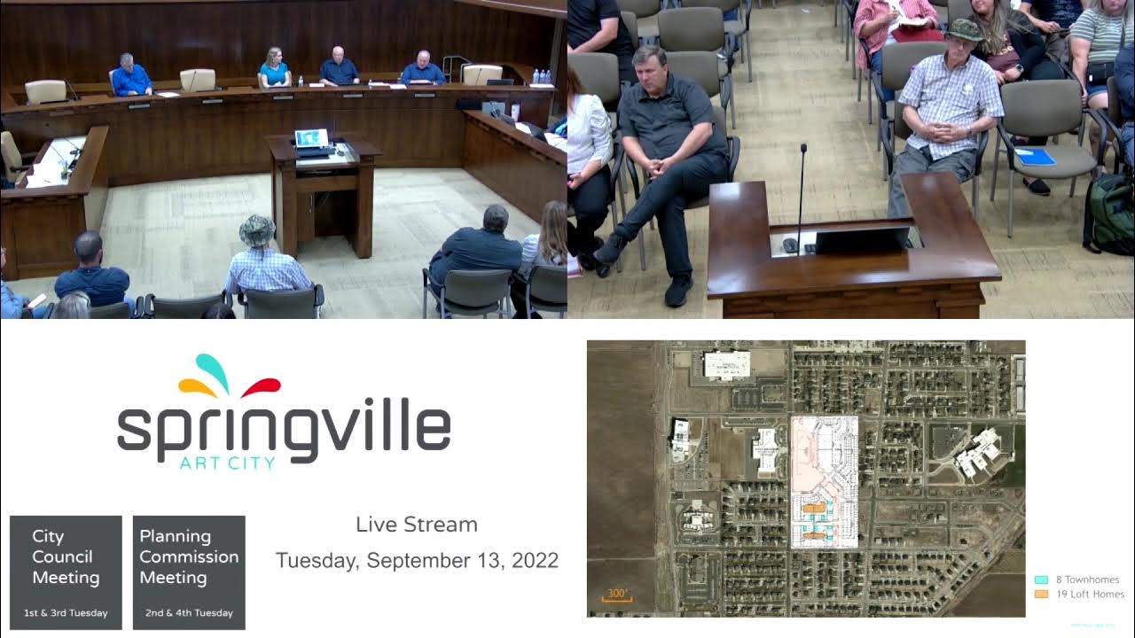 Springville City Council Meeting YouTube