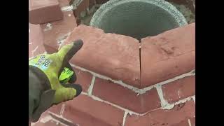the fine art of brickwork - How to Build an Octagonal Chimney Stack