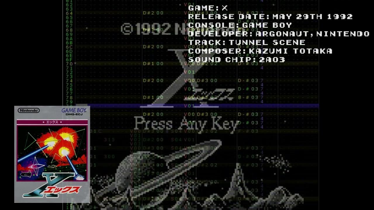 X Tunnel Scene 2A03 Cover Famitracker YouTube